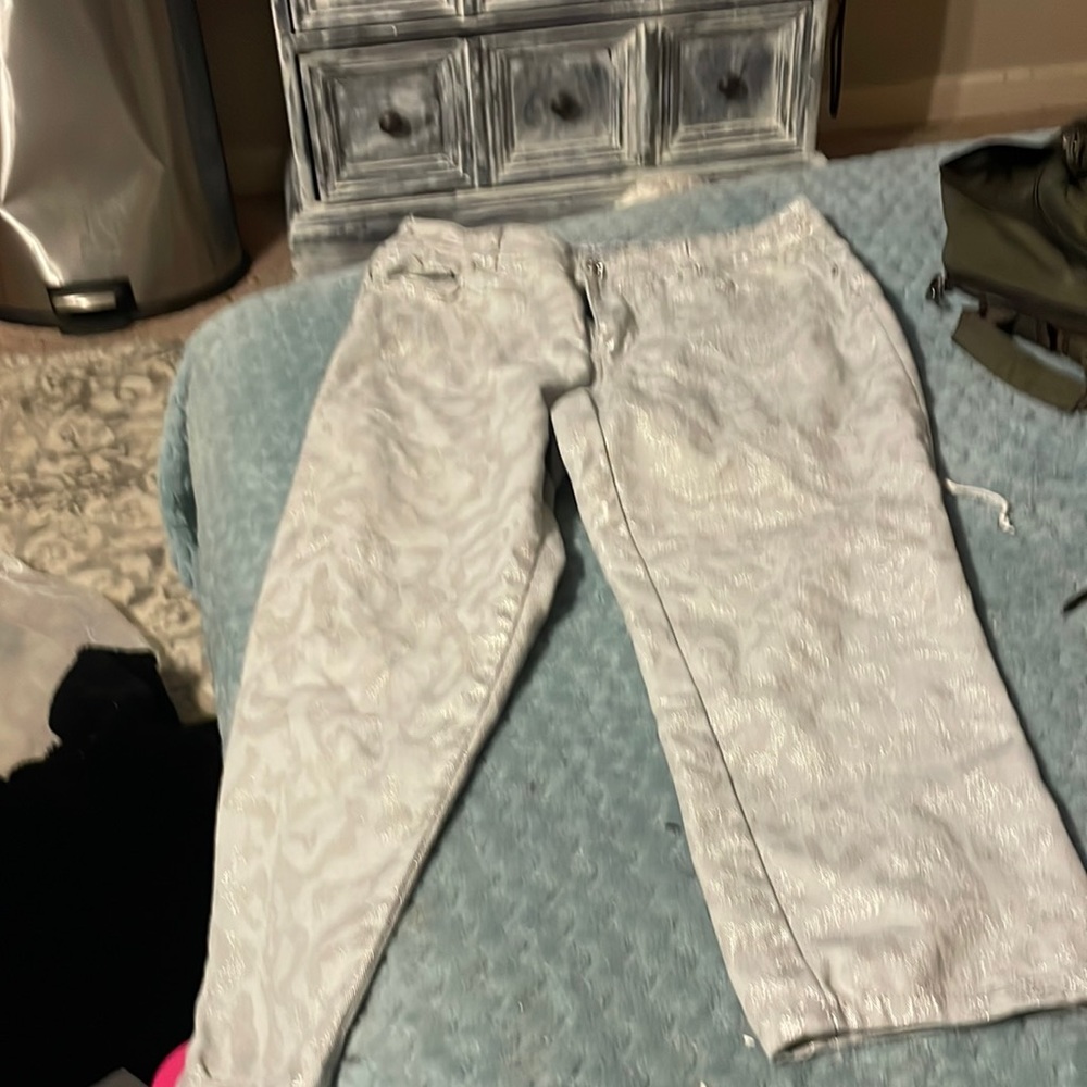 Silver jeans